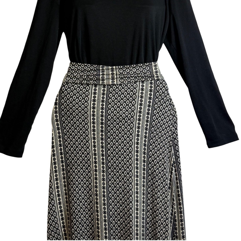 American Rag Ethnic Chic Maxi Skirt Geometric Print High Waist Size S - Picture 5 of 9